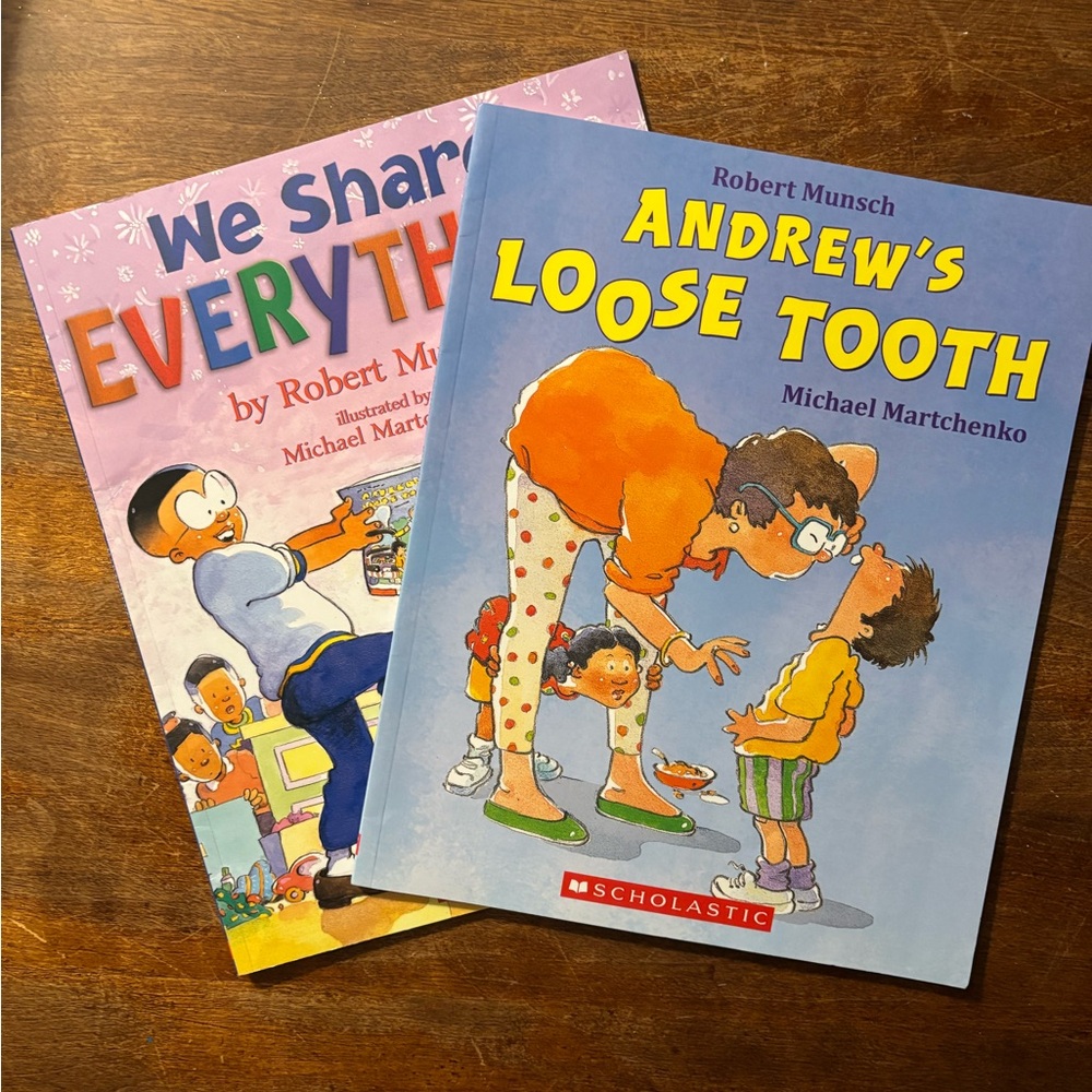 3 for $20 Robert Munsch Children's 2 Books Set